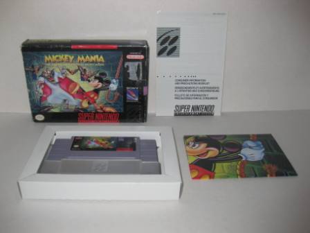 Mickey Mania: Timeless Adventure (Boxed - no manual) - SNES Game